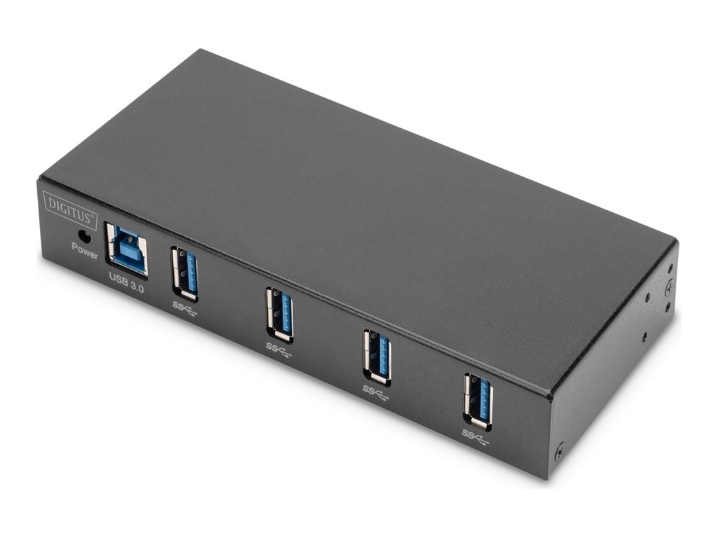 DIGITUS Hub - Industrieanlage - 4 x SuperSpeed USB 3.0