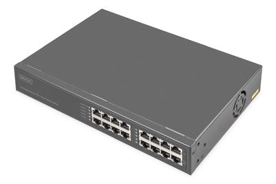 DIGITUS 8-Port Gigabit Ethernet PoE Injektor, 802.3bt, 250 W
