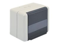 DIGITUS Professional - Wanddose - Alpine White, Anthrazit