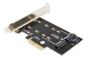 DIGITUS M.2 NGFF / NVMe SSD PCI Express 3.0 (x4) Add-On Karte