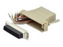 DIGITUS ASSMANN - Serieller RS-232-Adapter - DB-25 (W)