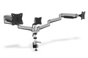 DIGITUS Triple Monitorhalterung, 3x 27", 3x 6 kg