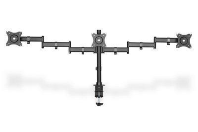 DIGITUS Triple Monitorhalterung, 3x 27", 3x 8 kg