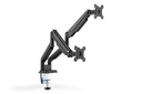DIGITUS Dual Monitorhalterung, 2x 32", 2x 9 kg