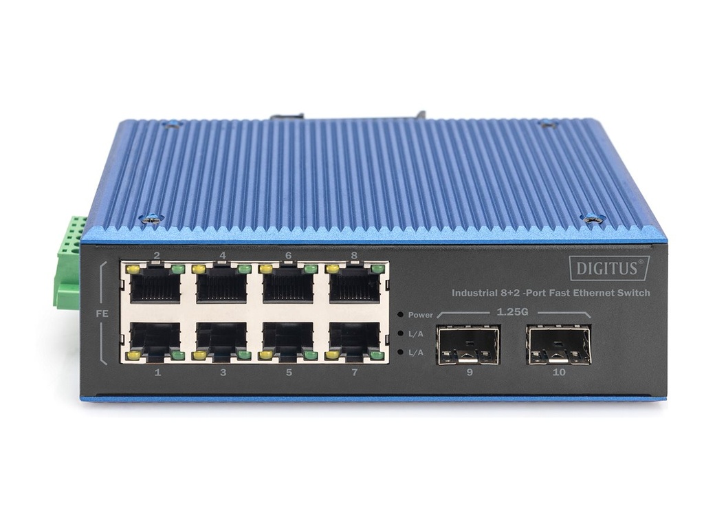 DIGITUS DN-651146 - Switch - industriell - 8