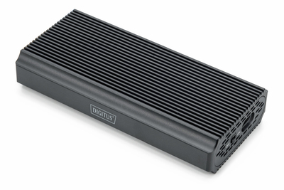 [DA-71158] DIGITUS USB M.2 Festplattengehäuse, SSD, extern, NVMe, 40Gbps, USB 4.0, Aluminium, werkzeugfrei