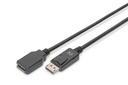 DIGITUS DisplayPort Verlängerungskabel, DP