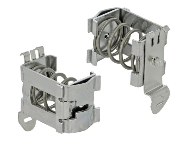 Delock Shield Clamp - Kabelklammer - DIN schienenmontierbar