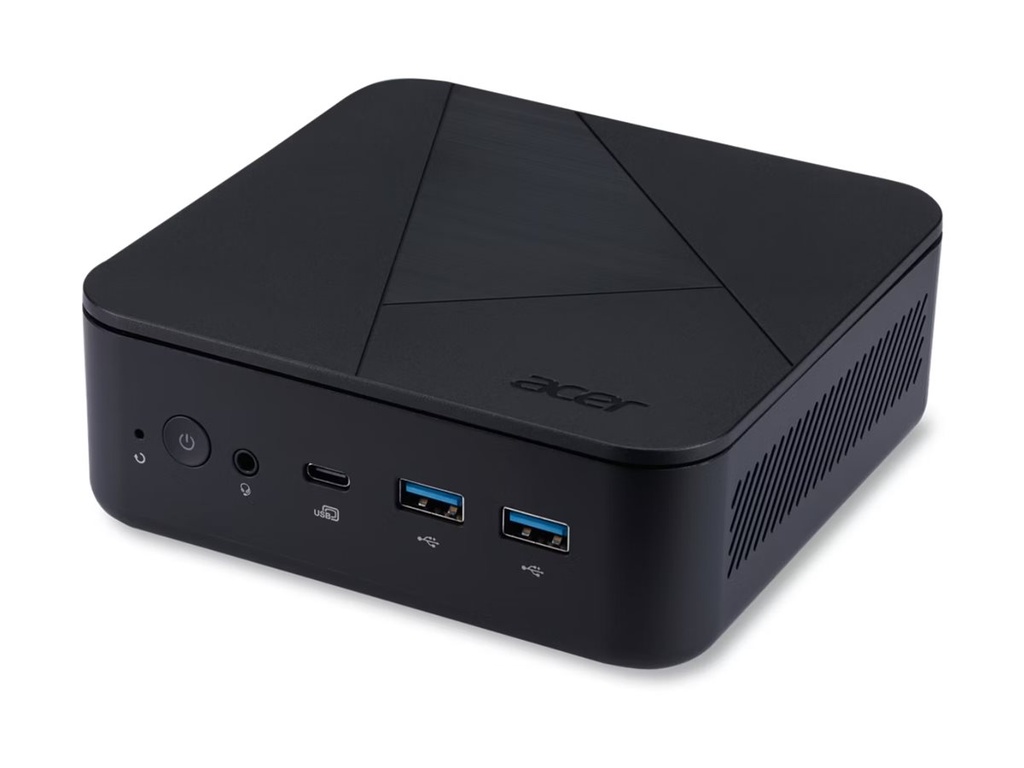 Acer Veriton NUC VN1502G-12N0U - Barebone - Mini-PC - 1 x N-series N100 - RAM 0 GB - UHD Graphics - Wi-Fi 6E, Bluetooth, 1GbE - WLAN: 802.11a/b/g/n/ac/ax (Wi-Fi 6E)