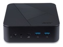 Acer Veriton NUC VN1502G-12N0U - Barebone - Mini-PC - 1 x N-series N100 - RAM 0 GB - UHD Graphics - Wi-Fi 6E, Bluetooth, 1GbE - WLAN: 802.11a/b/g/n/ac/ax (Wi-Fi 6E)