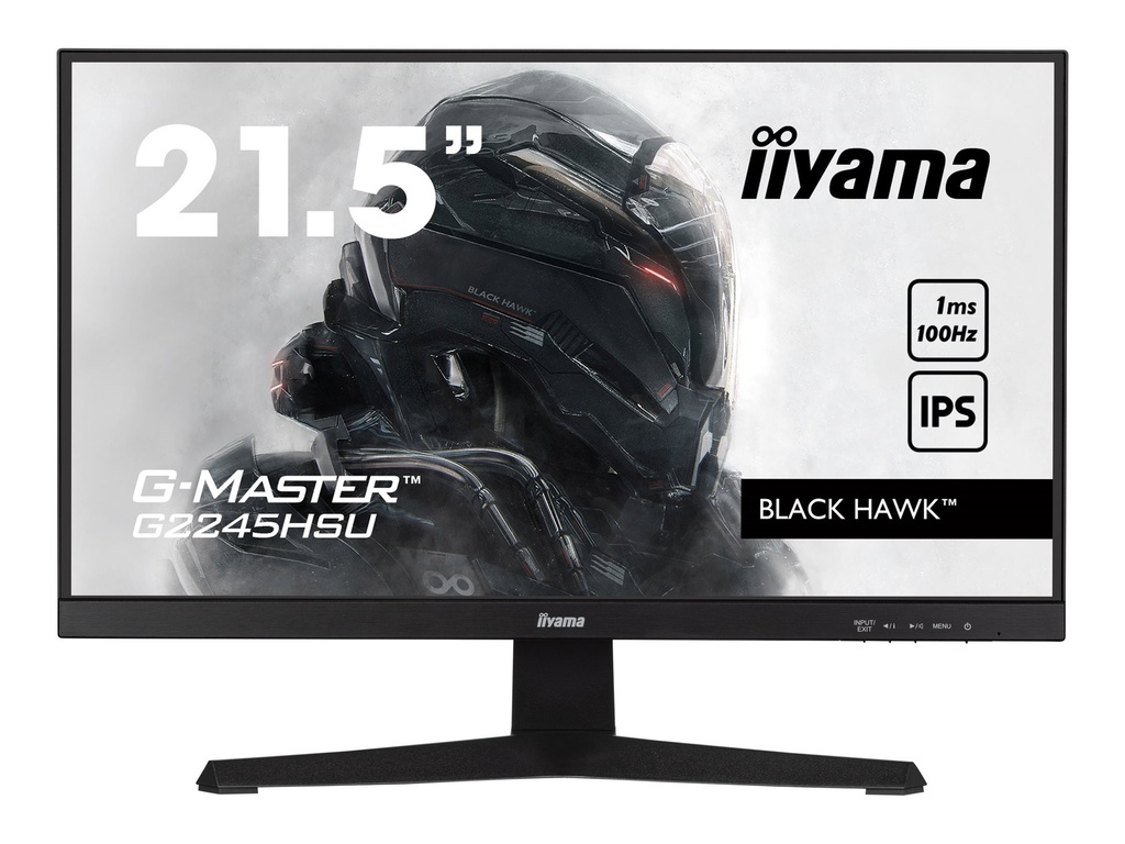 Iiyama G-MASTER Black Hawk G2245HSU-B2 - LED-Monitor - 55.9 cm (22")