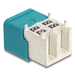 Delock HDMTD quad Stecker gewinkelt für PCB - Kabel