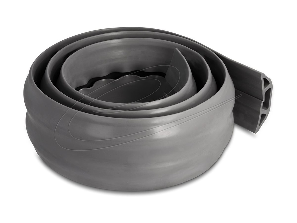 Delock Kabelkanal - flexibel, 70 x 13 mm - Boden montierbar