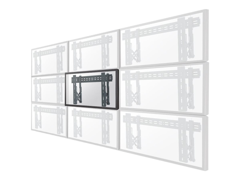 Neomounts LED-VW1000BLACK - Halterung - für LCD-Display - Schwarz - Bildschirmgröße: 81.3-191 cm (32"-75")