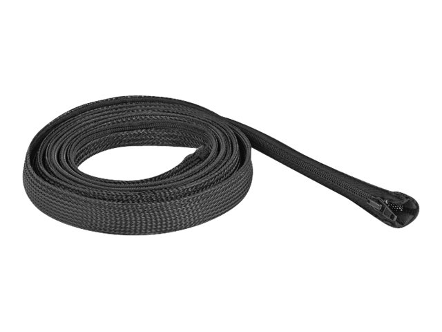 Delock Geflechtschlauch - 2 m - Schwarz