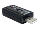 Delock Soundkarte - 24-Bit - 96 kHz - 7.1 - USB 2.0