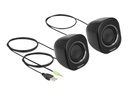 Delock Mini - Lautsprecher - für PC - 2 Watt (Gesamt)