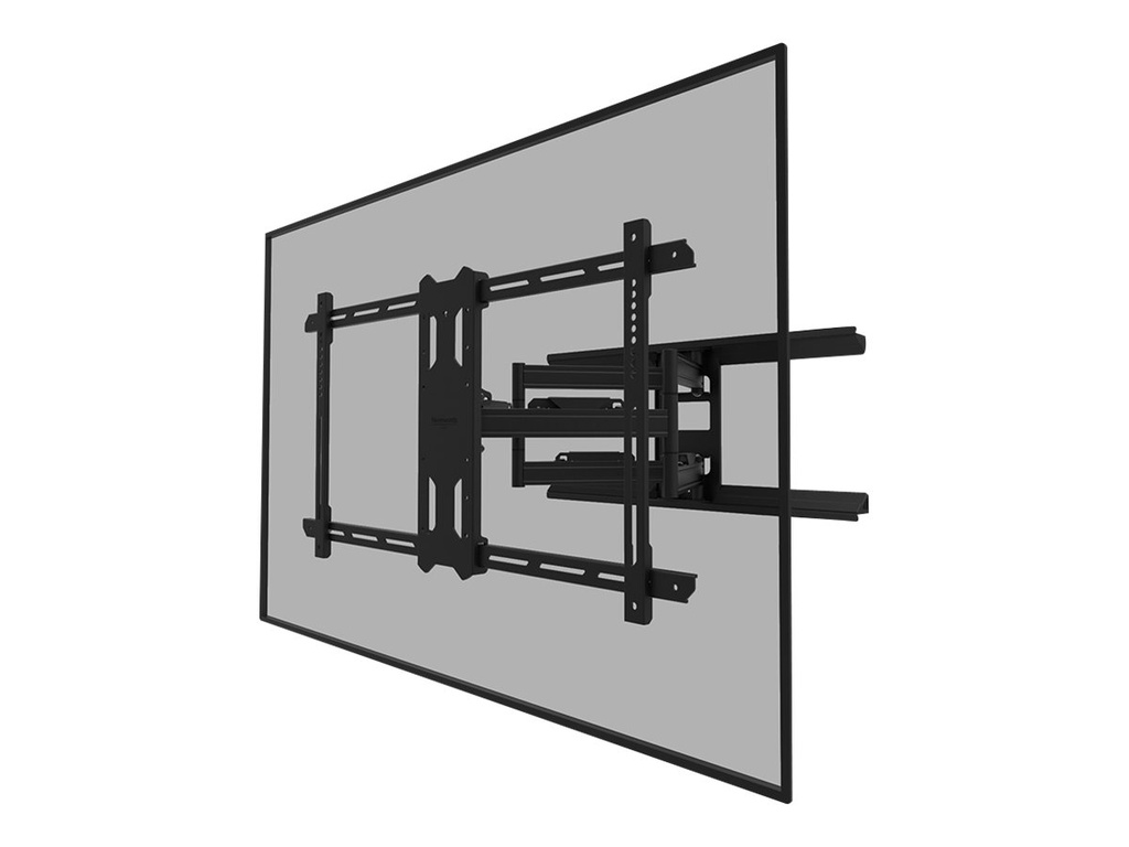 Neomounts WL40S-850BL18 - Befestigungskit (VESA-Platte, Wandplatte, Zierabdeckung, Adapter für Halterung, Kabelabdeckung)