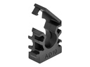 Delock Kabelhalter - mit Sicherungsclip, 10 mm - Schwarz (Packung mit 8)