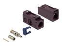 Delock FAKRA D jack 25 mm (long) for crimping