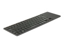 Delock Smart TV - Tastatur - mit Touchpad - kabellos