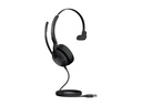 Jabra Evolve2 50 MS Mono - Headset - On-Ear - kabelgebunden