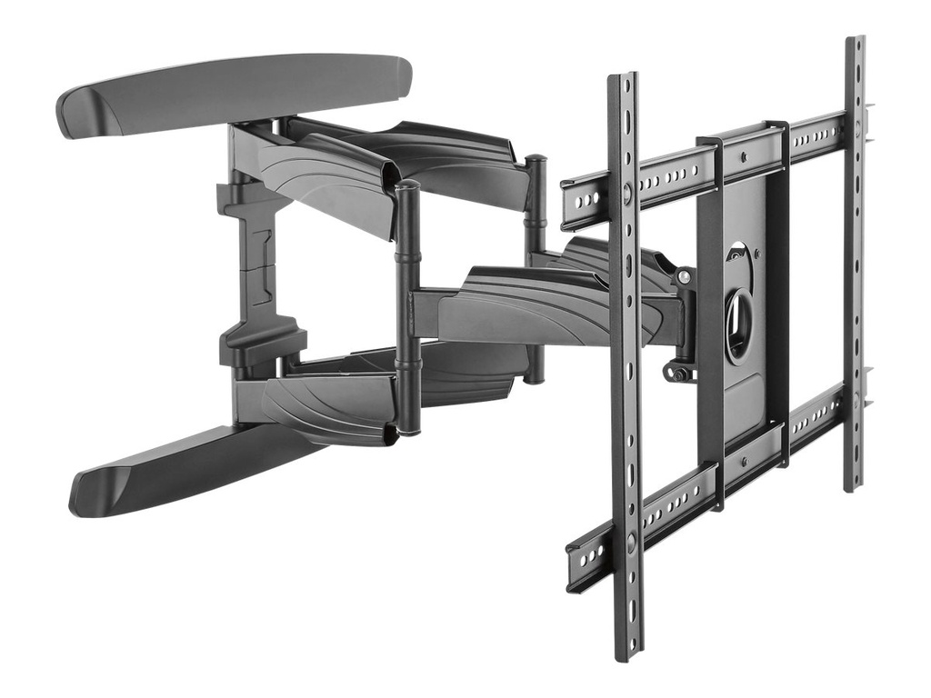 StarTech.com Startech TV Wandhalterung - Vollbeweglich  - Heavy Duty Stahl - Unterstützt 32 bis 70 Zoll LED, LCD, Flachbildfernseher bis zu 45 Kg - Befestigungskit (Wandmontage, Schraubenschlüssel, 2 vertikale Haltebügel, 2 horizontale Haltebügel)