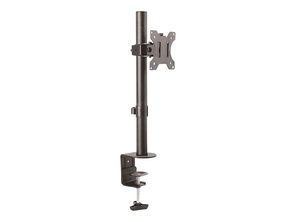 StarTech.com Monitorhalterung für einen einzelnen Monitor - Hochbelastbare Monitorarm für bis zu 34"(8kg) VESA kompatible Bildschirme - höhenverstellbar mit Tischklemme/Durchführung (ARMPIVOTV2)