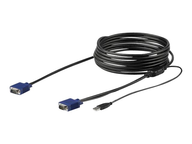 StarTech.com 15 ft. (4.6 m) USB KVM Cable for StarTech.com Rackmount Consoles - VGA and USB KVM Console Cable (RKCONSUV15)