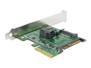 Delock PCI Express x4 Card U.2 NVMe to 1 x internal SFF-8643 + 1 x internal SFF-8639