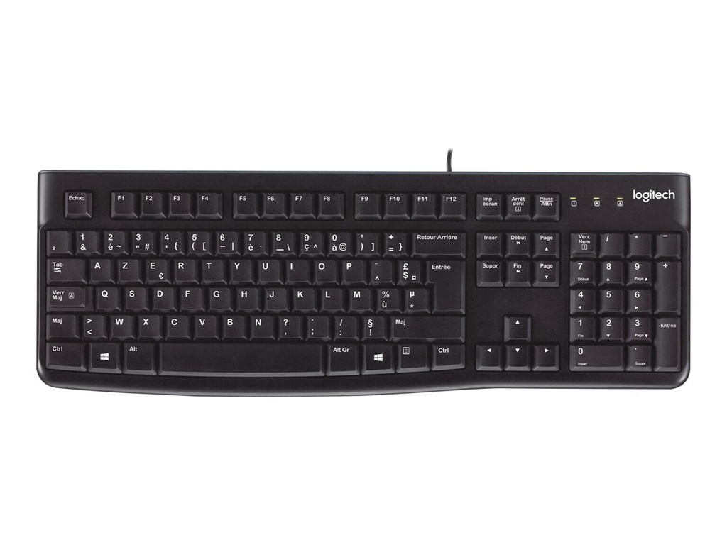 Logitech K120 - Tastatur - USB - Französisch
