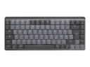 Logitech Master Series MX Mechanical Mini - Tastatur - hinterleuchtet - kabellos - Bluetooth LE - QWERTY - Nordisch (Dänisch/Finnisch/Norwegisch/Schwedisch)