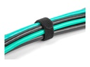 Delock Klettverschluss - 30 cm - Schwarz (Packung mit 10)