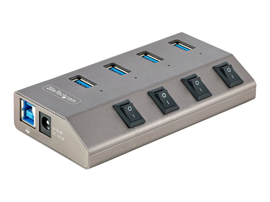 StarTech.com 4-Port USB 3.0 Hub Mit Netzteil