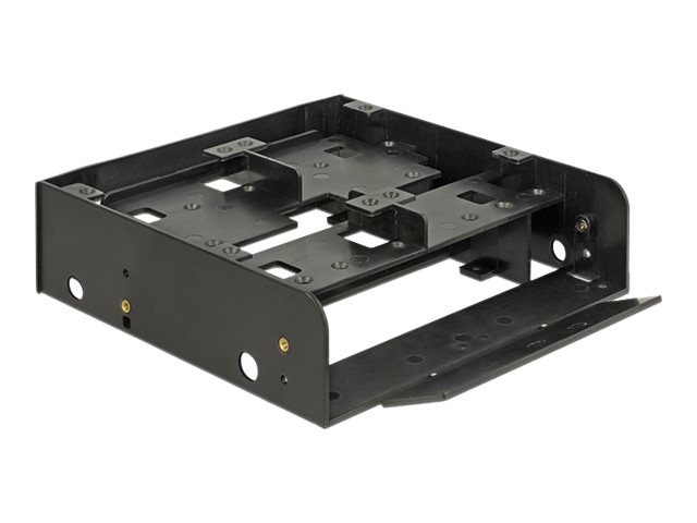 Delock Installation Frame - Laufwerksschachtadapter - 5,25" bis 1 x 3,5" und 2 x 2,5" (13,3 cm bis 1 x 8,9 und 2 x 6,4 cm)