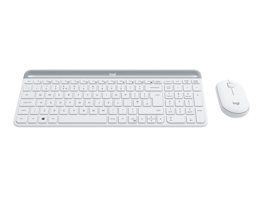 Logitech Slim Wireless Combo MK470 - Tastatur-und-Maus-Set