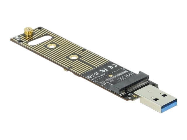 Delock Speicher-Controller - M.2 - M.2 NVMe Card - USB 3.1 (Gen 2)