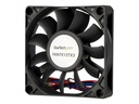 StarTech.com 70mm Gehäuselüfter - Lüfter 7cm für PC Gehäuse mit 3-pin Molex Stecker (70mmx70mmx15mm)