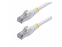 StarTech.com 50cm Weißes CAT8 Netzwerkkabel, RJ45 25G/40G LAN Kabel,S/FTP - Patch-Kabel - RJ-45 (M)