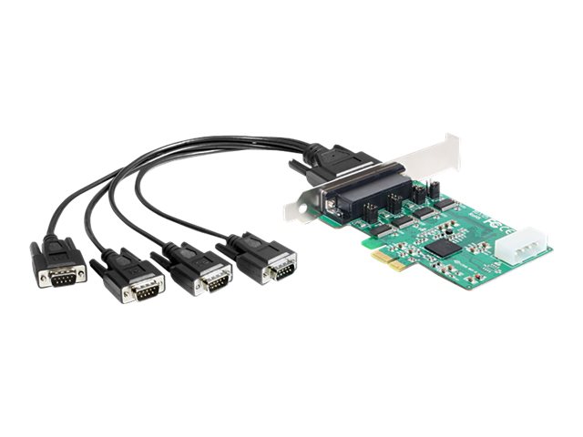 Delock PCI Express Card > 4 x Serial RS-232 - Serieller Adapter