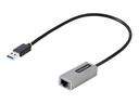 StarTech.com Startech USB 3.0 Gigabit Ethernet Adapter, USB 3.0 zu 10/100/1000 Netzwerkadapter für Laptops, 30cm angeschlossenes Kabel, USB zu RJ45/LAN Adapter, NIC Adapter, Win, MacOS und Chrome  (USB31000S2)