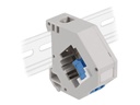 Delock Keystone Jack-DIN-Adapter für Schienenmontage