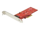 StarTech.com M2 PCIe SSD Adapter - x4 PCIe 3.0 NVMe / AHCI / NGFF / M-Key - Low Profile and Full Profile - SSD PCIe M.2 Adapter (PEX4M2E1)