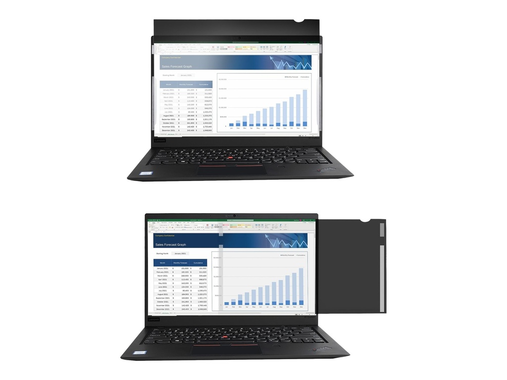 StarTech.com 14in Lap14in Laptop Privacy Screen, Anti-Glare Privacy Filter for Widescreen (16:9)