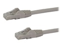 StarTech.com 3m CAT6 Ethernet Cable, 10 Gigabit Snagless RJ45 650MHz 100W PoE Patch Cord, CAT 6 10GbE UTP Network Cable w/Strain Relief, Grey, Wiring is UL Certified/TIA - Category 6 - 24AWG (N6PATC3MGR)