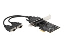 Delock Serieller Adapter - PCIe 2.0 Low-Profile