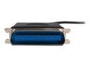 StarTech.com 1,9m USB auf Parallel Kabel - Centronics Druckerkabel/ Adpter - St/St - Schwarz - Centronics - USB A - 1,9 m - Männlich/Männlich - USB A - Centronics 36