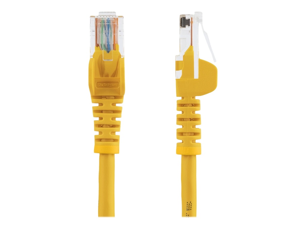 StarTech.com 10m Cat5e Ethernet Netzwerkkabel Snagless mit RJ45 - Cat 5e UTP Kabel - Gelb - Patch-Kabel - RJ-45 (M)