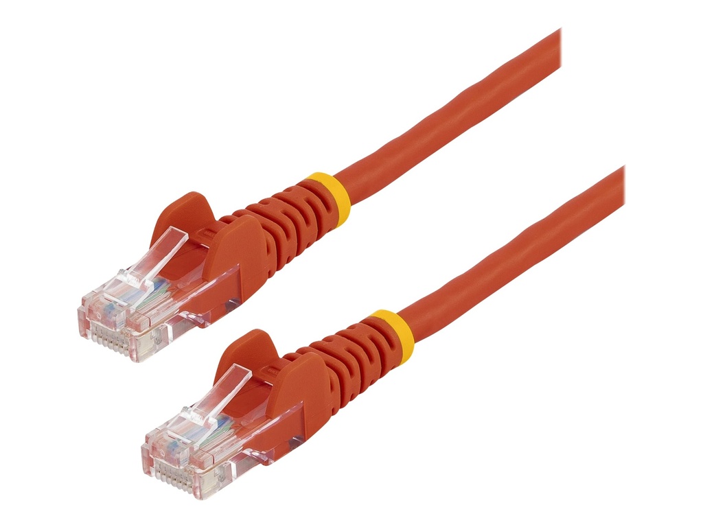 StarTech.com Startech CAT5e Cable - 10 m Red Ethernet Cable - Snagless - CAT5e Patch Cord - CAT5e UTP Cable - RJ45 Network Cable - Patch-Kabel - RJ-45 (M)