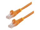 StarTech.com CAT5e Cable - 10 m Orange Ethernet Cable - Snagless - CAT5e Patch Cord - CAT5e UTP Cable - RJ45 Network Cable - Patch-Kabel - RJ-45 (M)